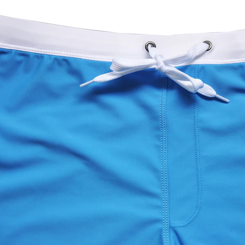 Men's Low Waist Surfing Swim Trunks