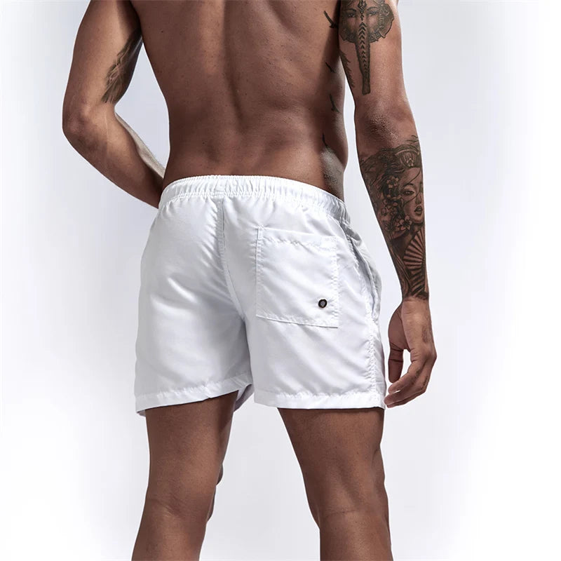 Men's Quick-Dry Swim Trunks with Mesh Lining