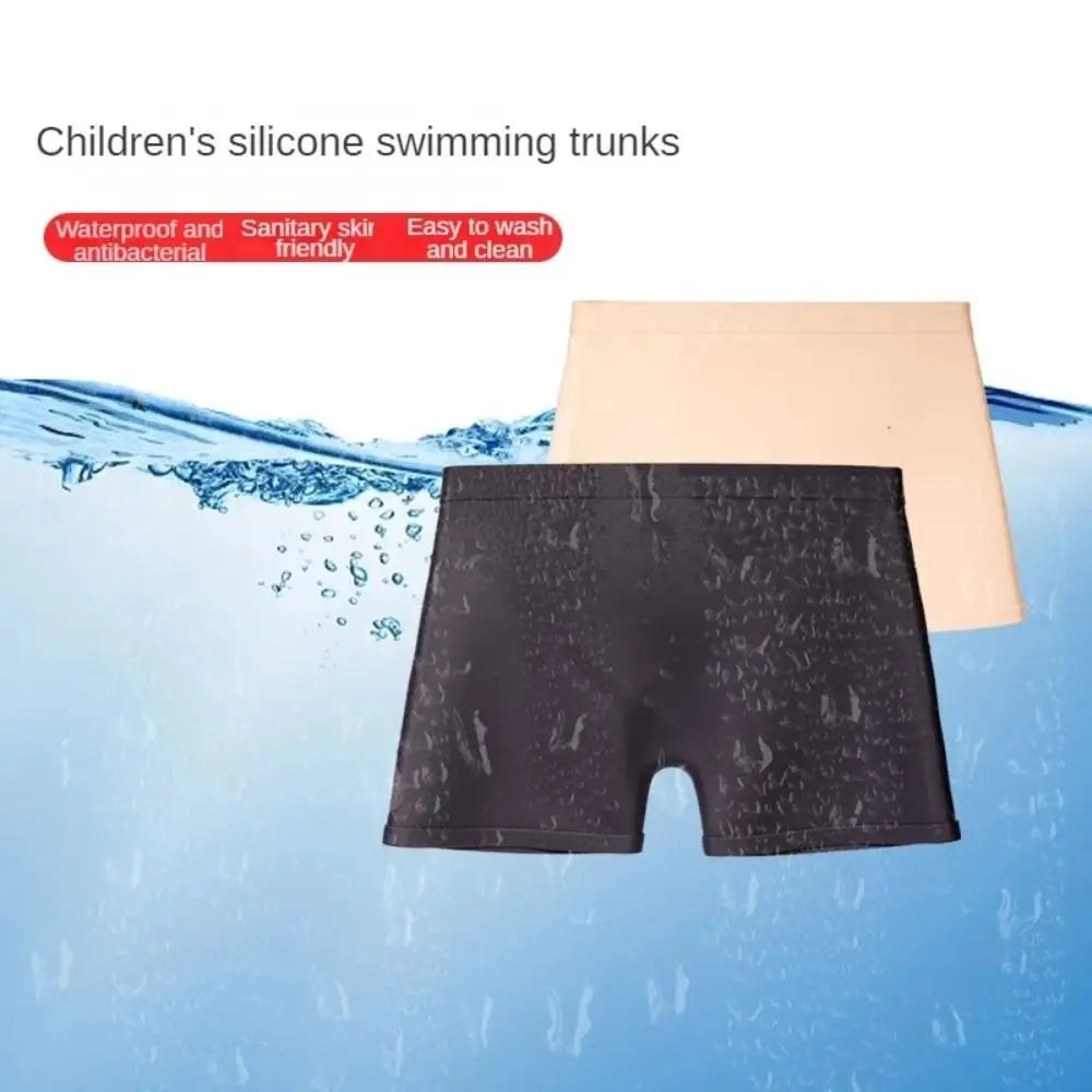 Silicone Children Swim Trunks
