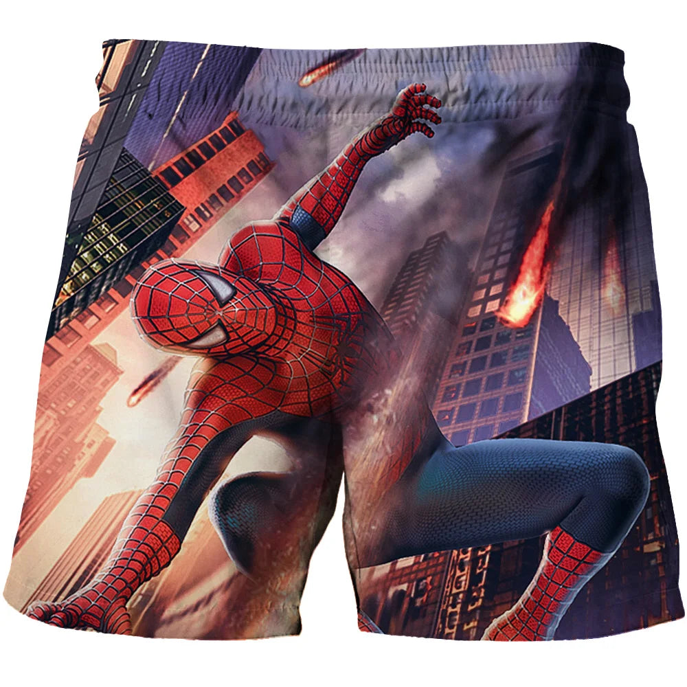 Cartoon Kids' Quick-Dry Swim Shorts