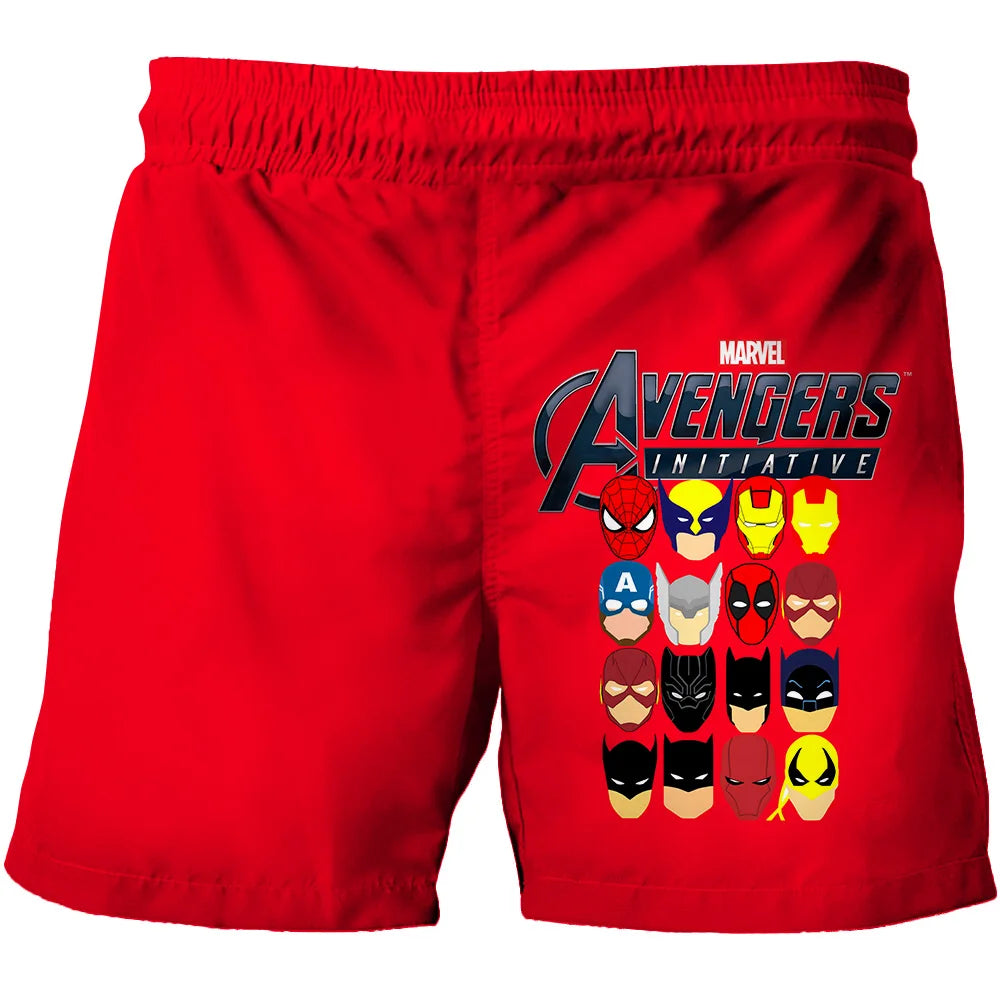 Cartoon Kids' Quick-Dry Swim Shorts