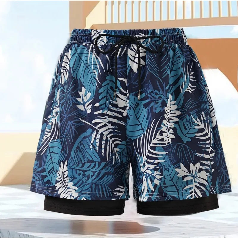 Men's Professional Anti-Embarrassment Swim Trunks