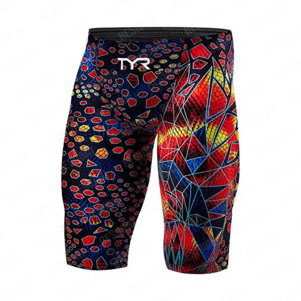 Men's Athletic Swim Jammer Shorts