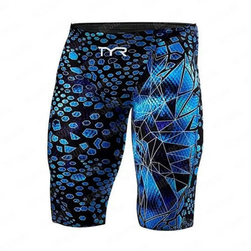 Men's Athletic Swim Jammer Shorts