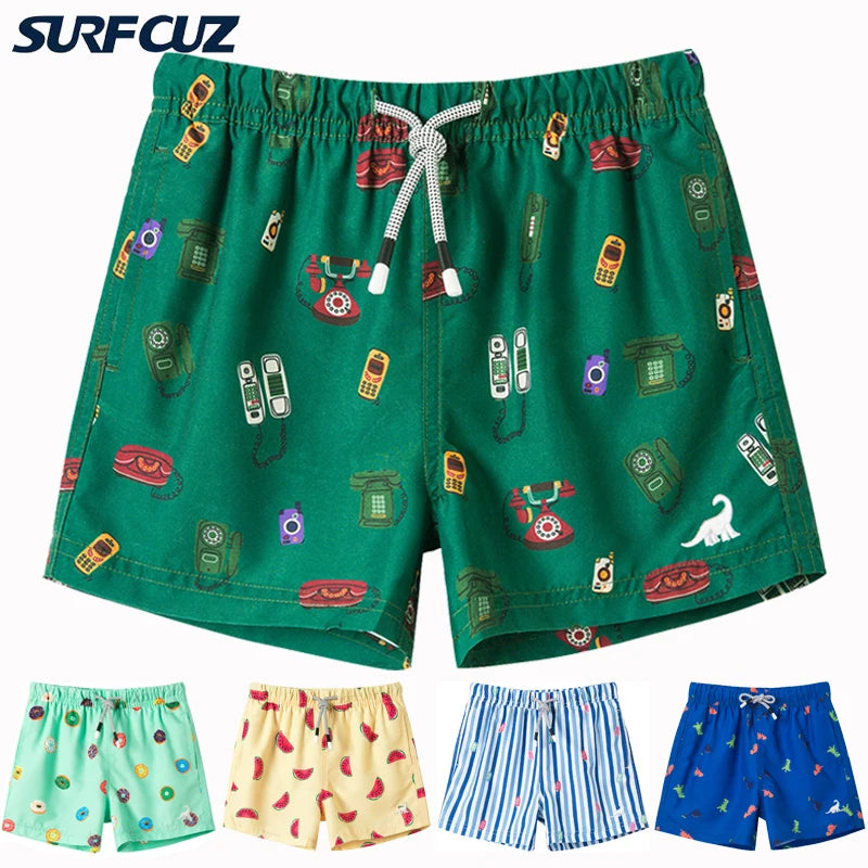 UPF 50+ Boys' Swim Trunks