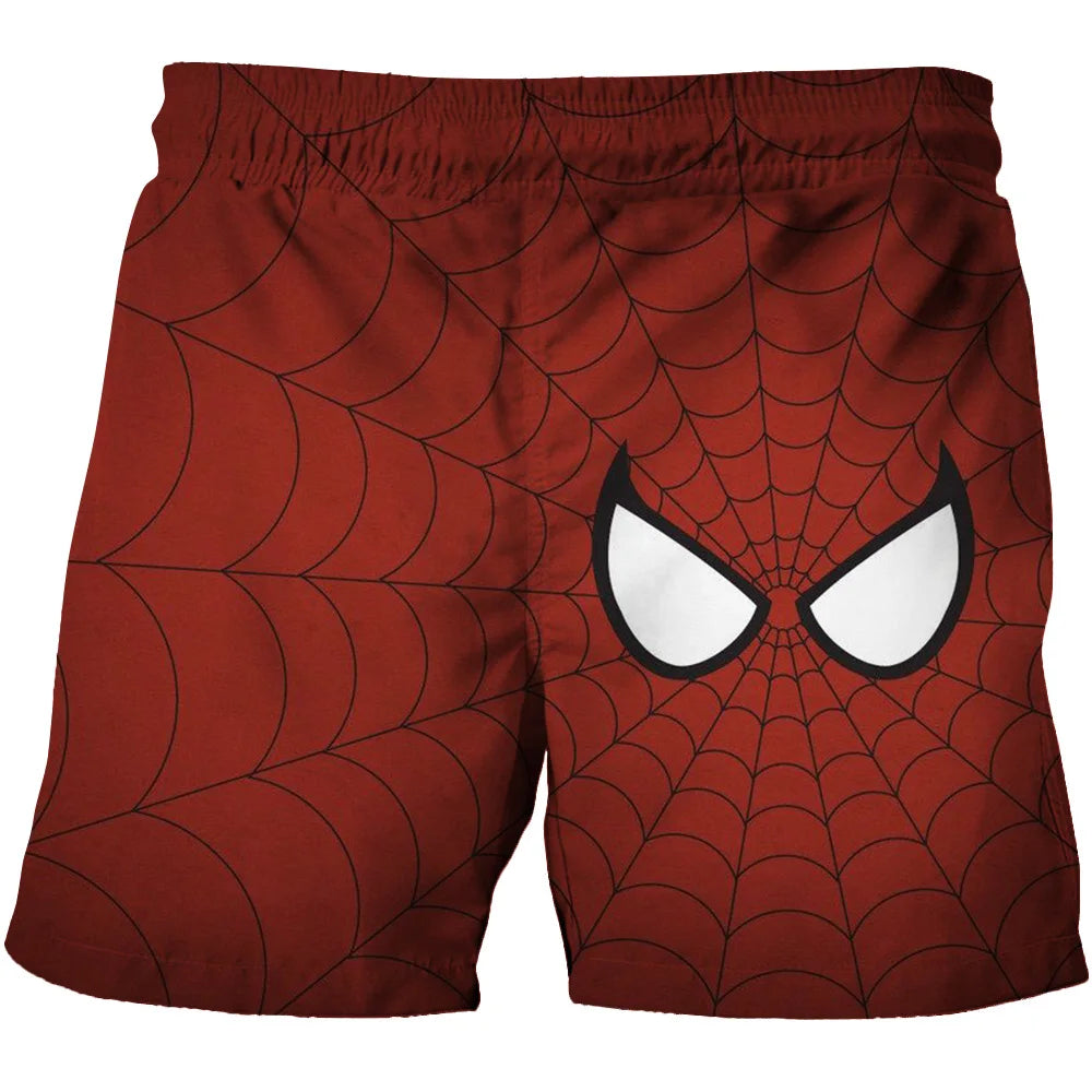 Cartoon Kids' Quick-Dry Swim Shorts
