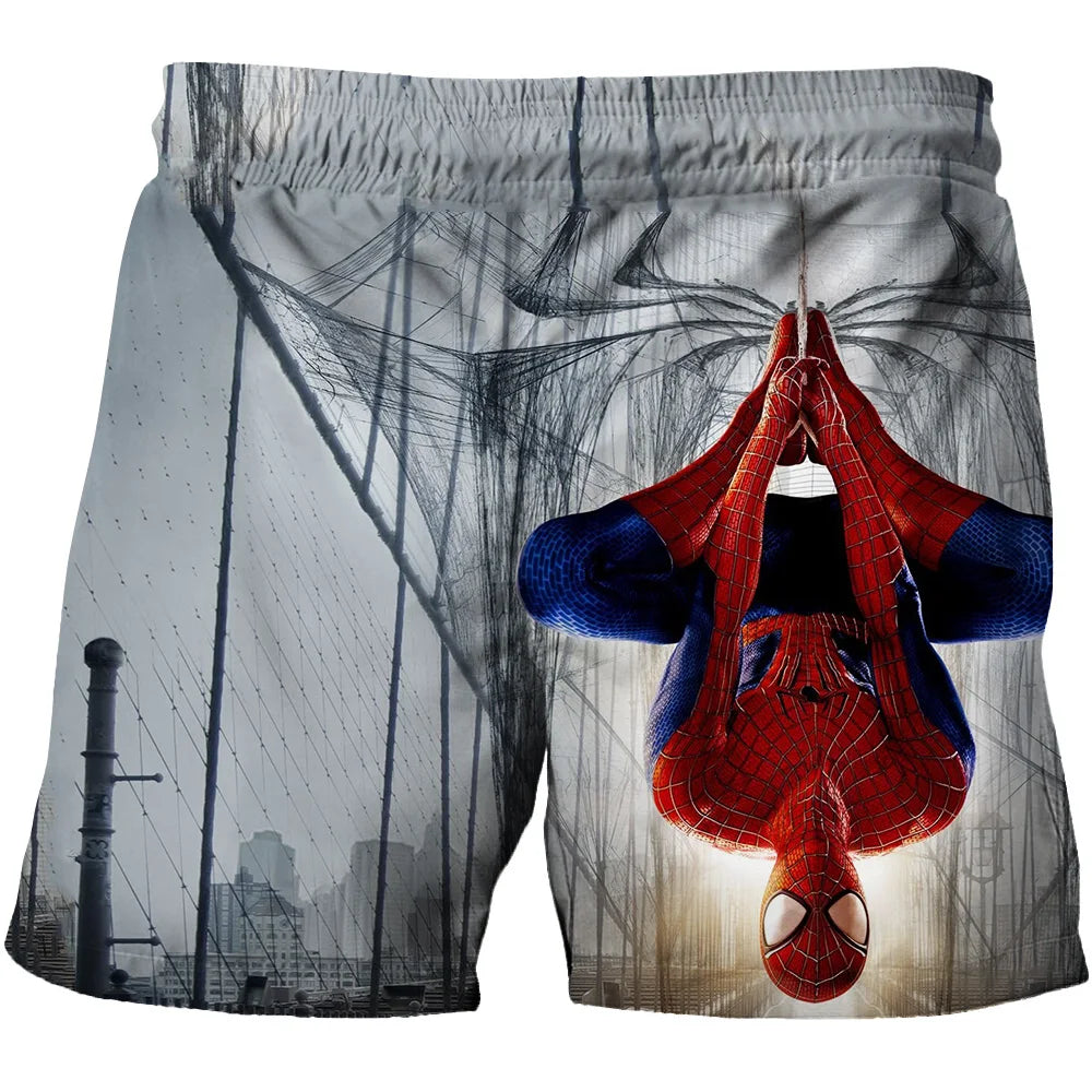 Cartoon Kids' Quick-Dry Swim Shorts