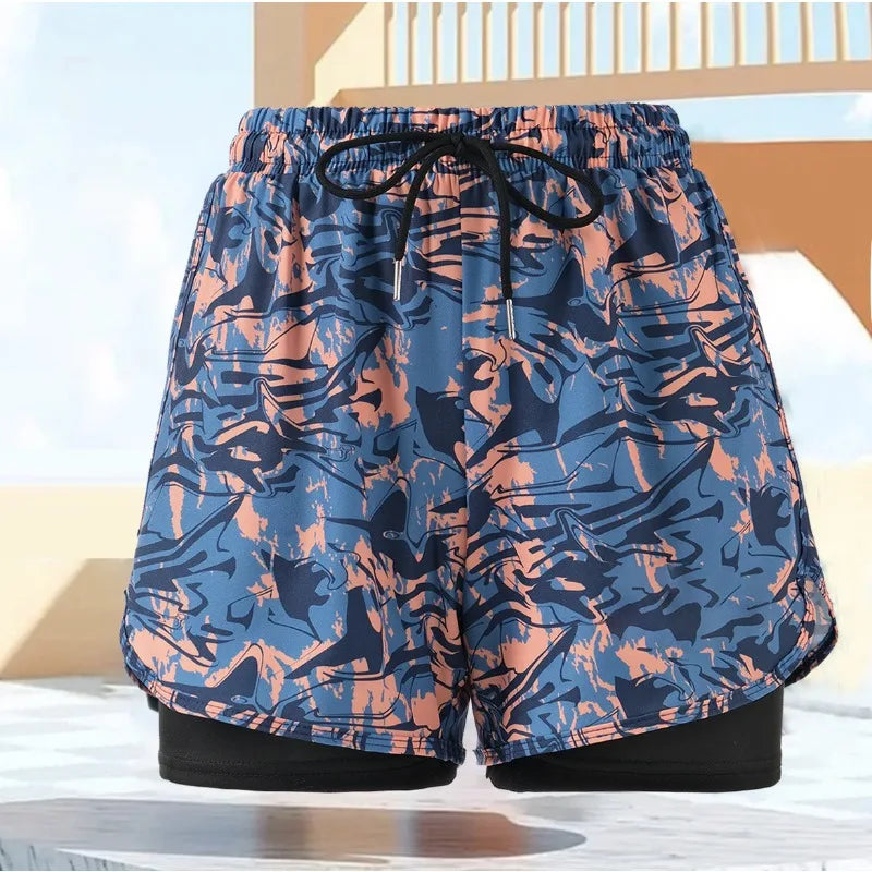Men's Professional Anti-Embarrassment Swim Trunks