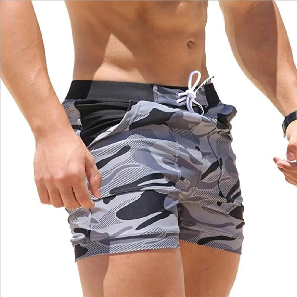 Mens Swim Trunks with Pockets