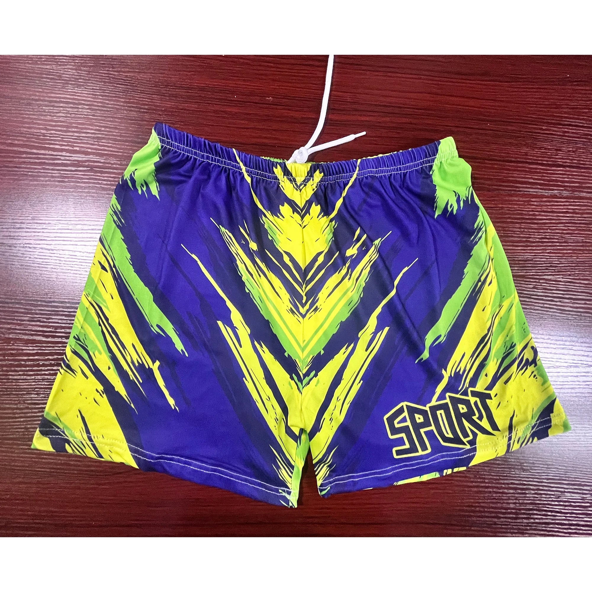 Men's Plus Size 3D Printed Swim Trunks